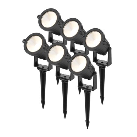 Set van 6 Piton LED Prikspots - 4