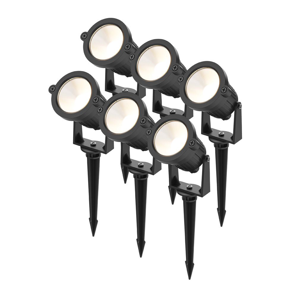 Set van 6 Piton LED Prikspots - 4