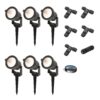 Set van 6 Piton LED Prikspots - 4