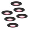Set van 6 Porto - Smart inbouwspot - IP44 waterdicht - 5