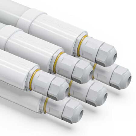 Set van 6 - R-Series Pro - LED TL-armatuur 60cm - IP65 waterdicht - 18 watt - 2520 lumen - 6500K - Koppelbaar - IK07 - Flikkervrij - R-Series Tri-Proof - 2 jaar garantie | HOFTRONIC