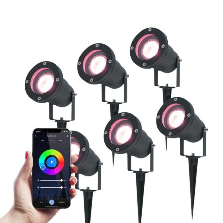 Set van 6 Smart prikspots - Wifi + Bluetooth - 5