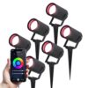 Set van 6 Spikey Smart prikspots - RGBWW - Wifi + Bluetooth - 5
