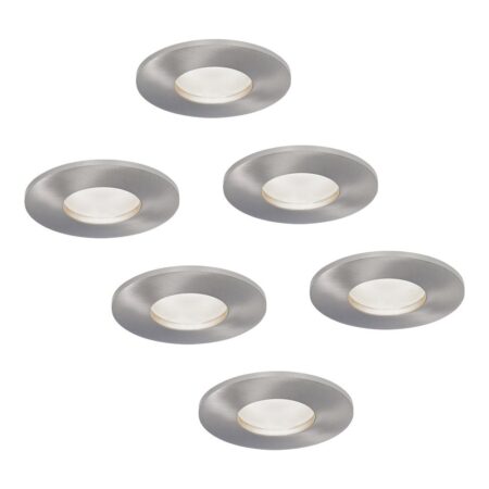 Set van 6 Vegas - LED platte inbouwspots met lage inbouwdiepte 60mm - 3