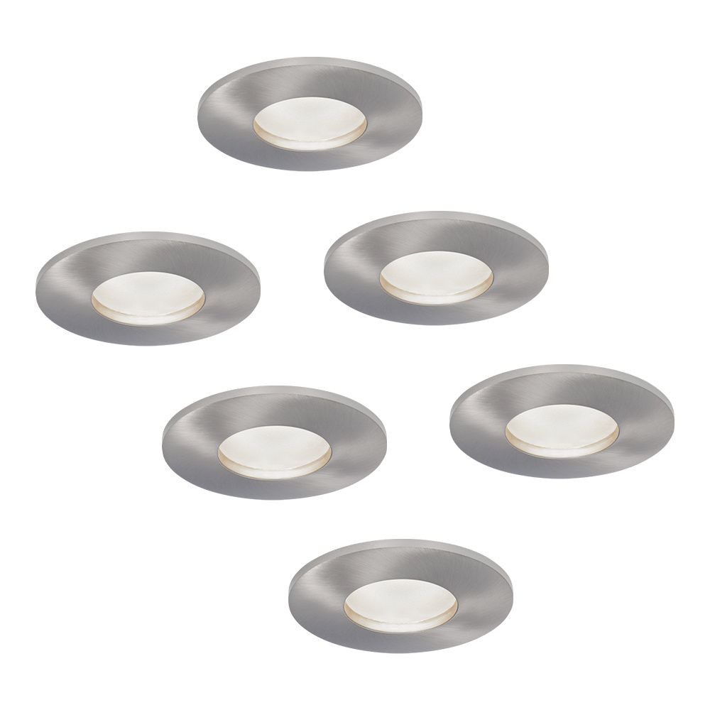 Set van 6 Vegas - LED platte inbouwspots met lage inbouwdiepte 60mm - 3
