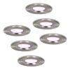 Set van 6 Venezia Smart inbouwspots - IP65 waterdicht - 6 Watt 450 lumen - Wifi + Bluetooth - RGBWW - Google Home