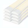 Set van 8 LED Batten 150cm - 50 Watt 6000lm (120lm/W) - 3000K warm wit - Vervangt 400 Watt - Samsung SMD LED chips - Flikkervrij - IP20 Stofdicht - Onderbouwverlichting | HOFTRONIC
