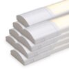 Set van 8 LED batten 120cm - 5600 lumen 40 Watt (140lm/W) - 3000K Warm Wit - Flikkervrij - IP20 voor binnen - Onderbouwverlichting - Koppelbaar | HOFTRONIC