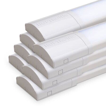 Set van 8 LED batten 150cm - 7000 lumen 50 Watt (140lm/W) - 6500K Daglicht Wit - Flikkervrij - IP20 voor binnen - Onderbouwverlichting - Koppelbaar | HOFTRONIC
