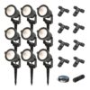 Set van 9 Piton LED Prikspots - 4