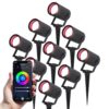 Set van 9 Spikey Smart prikspots - RGBWW - Wifi + Bluetooth - 5