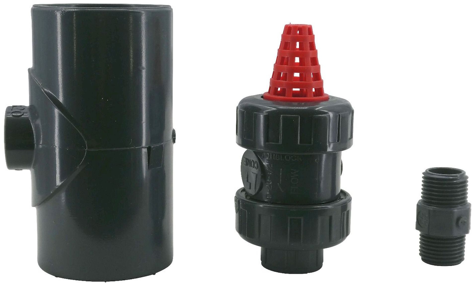 Set voor ventilatieklep en PVC leidingen - 50 mm | OKU