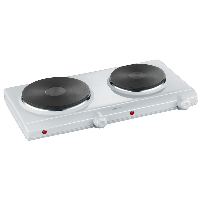 Severin DK1042S Elektrische kookplaat Wit | Severin