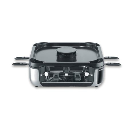 Severin Gourmetstel RG2379 SEVENTO Racletteset Zwart | Severin