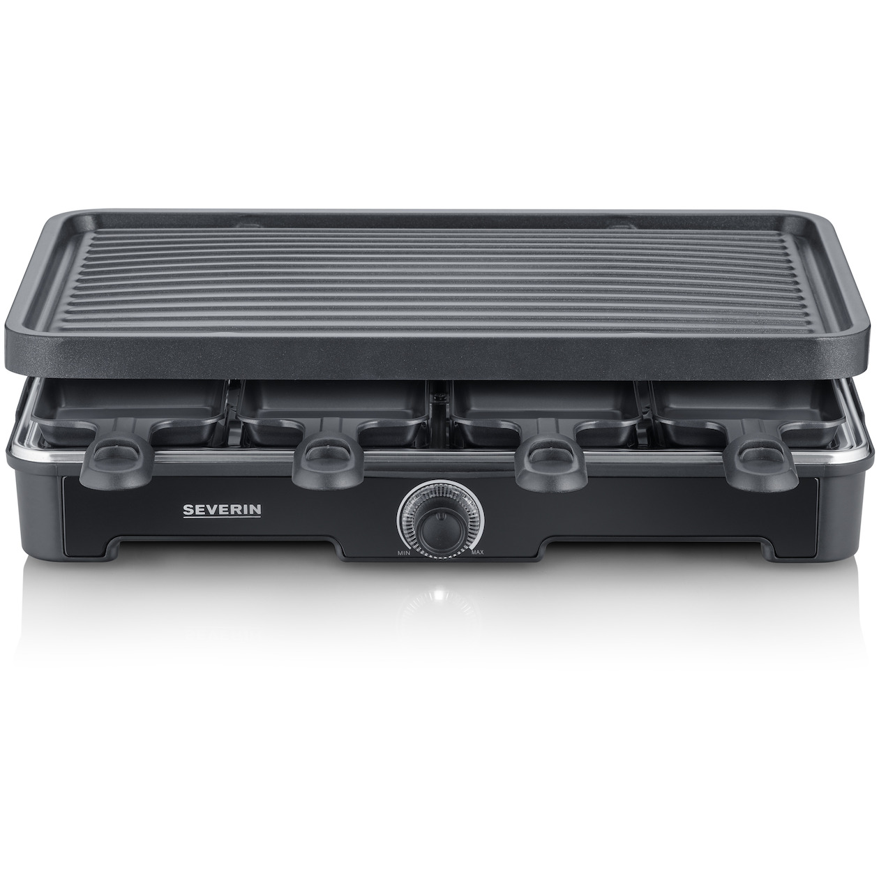 Severin Gourmetstel RG9670 Racletteset Zwart | Severin