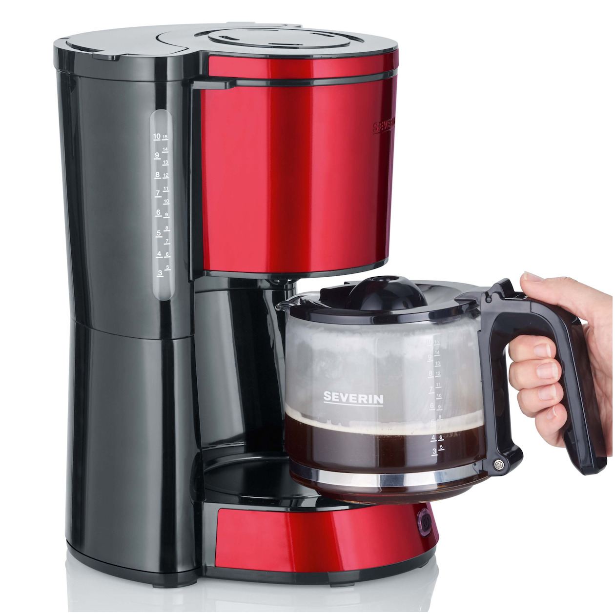 Severin KA4817 Koffiefilter apparaat Rood | Severin