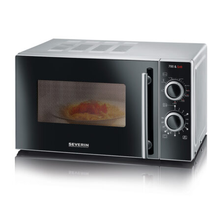 Severin MW7771 Solo magnetron met Grill Zwart | Severin