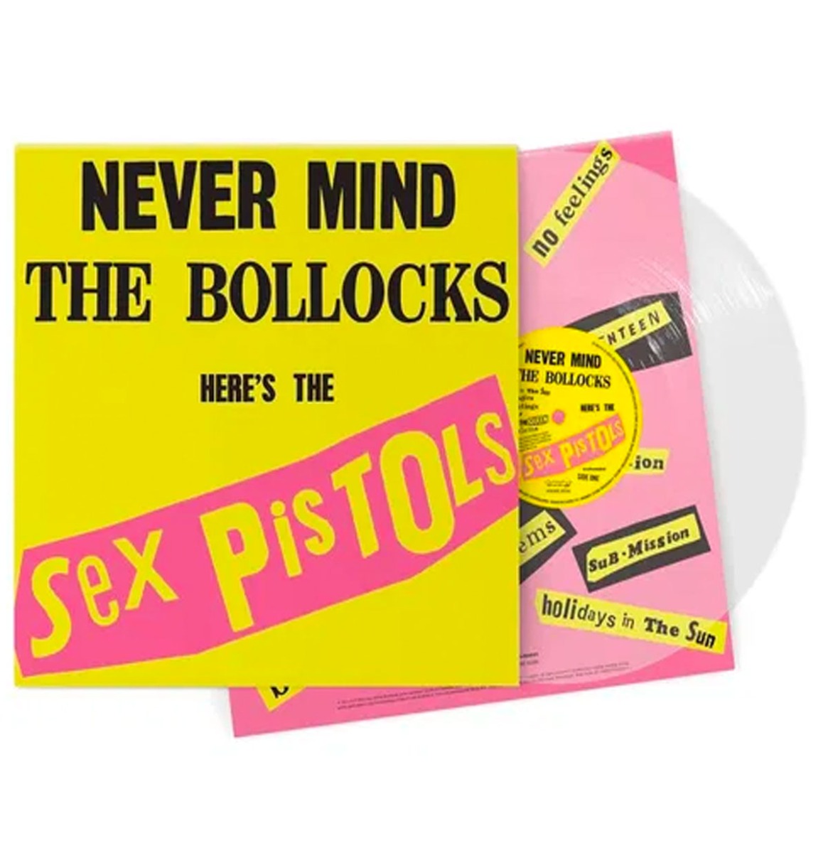 Sex Pistols - Never Mind The Bollocks Here's The Sex Pistols (Doorzichtig Vinyl) (LP) | Fiftiesstore