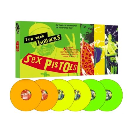 Sex Pistols - Ten Inch Bollocks (Gekleurd Vinyl) 10'' Vinyl Boxset | Fiftiesstore