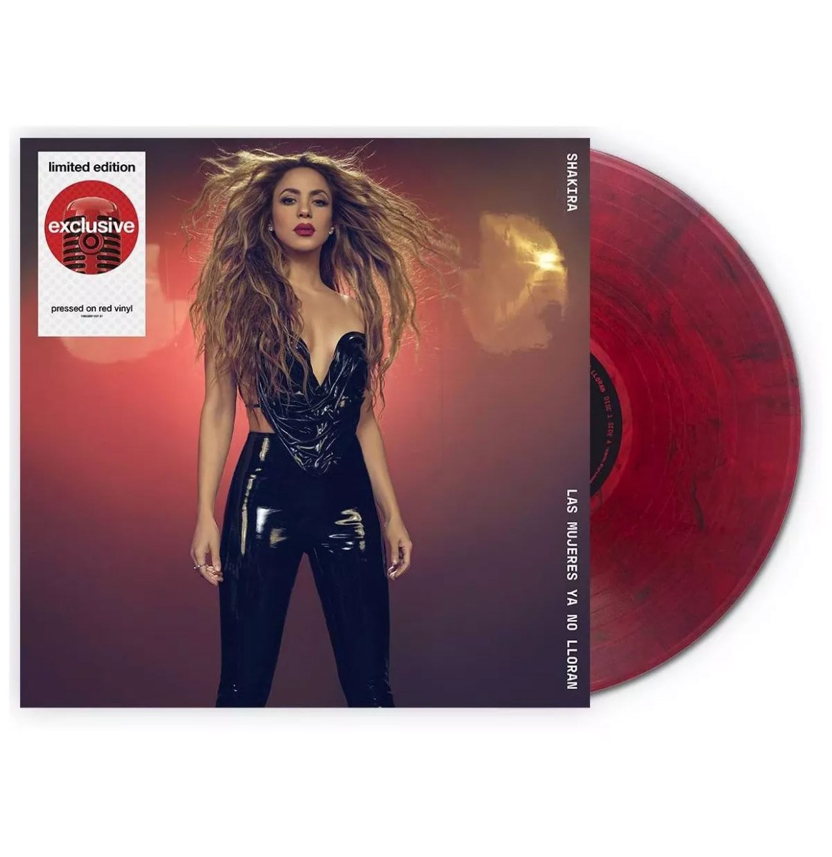 Shakira - Las Mujeres Ya No Lloran (Rood Vinyl) (Target Exclusief) LAATSTE STUKS | 20% korting (LP) | Fiftiesstore