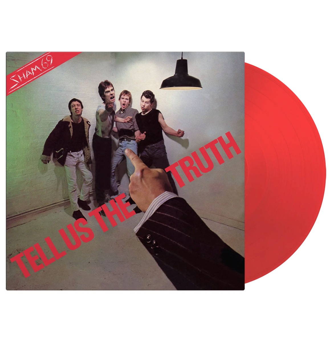 Sham 69 - Tell Us The Truth (Rood Vinyl) (LP) | Music on Vinyl