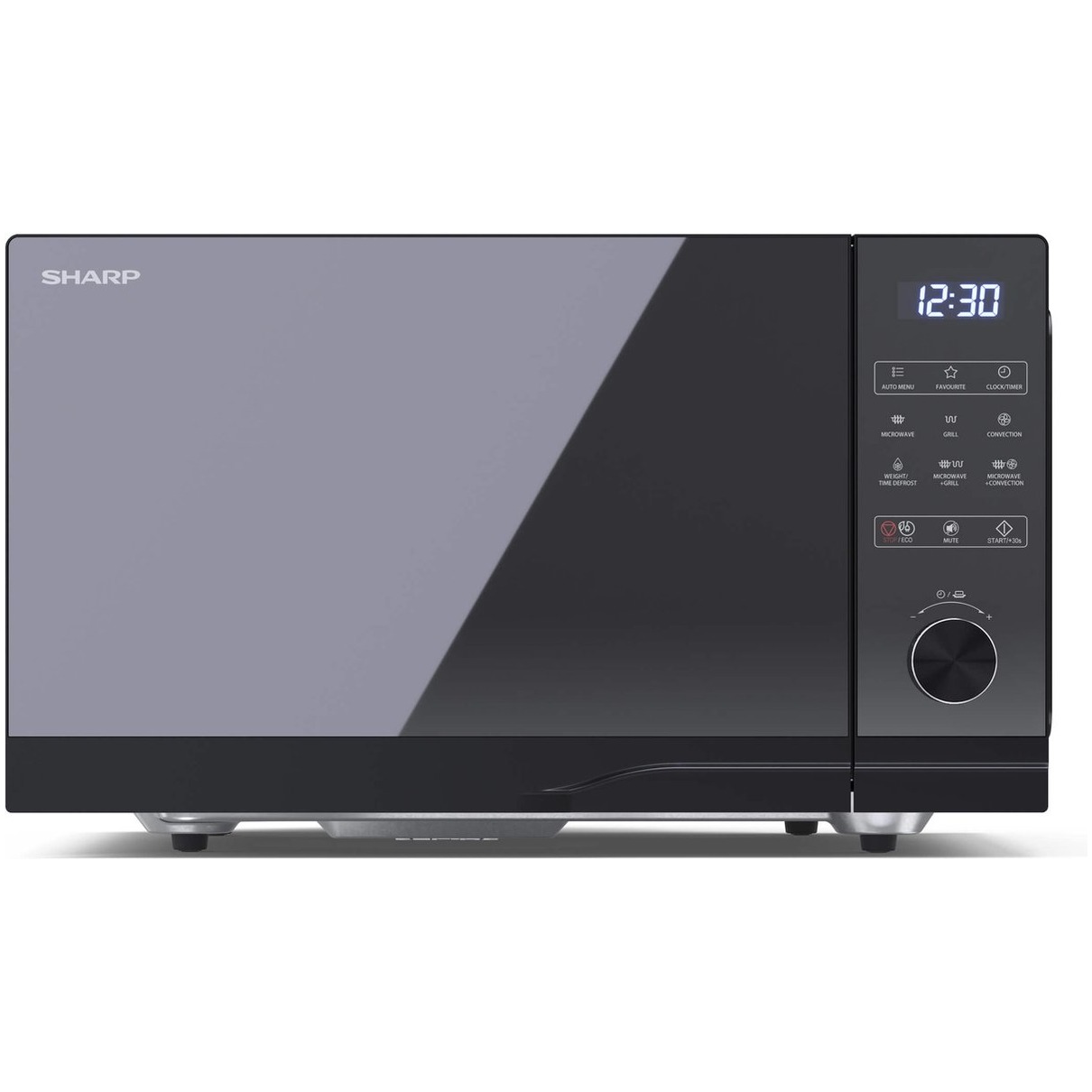 Sharp YC-GC52BE-B Combimagnetron Zwart | Sharp
