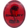 Shelby Cobra Emaille Rood - 50x40cm | Carroll Shelby