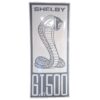 Shelby GT500 Emaille Bord - 72 x 30cm | Carroll Shelby