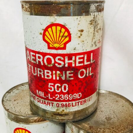 Shell Aeroshell Turbine Olieblik - Vintage Origineel | Shell