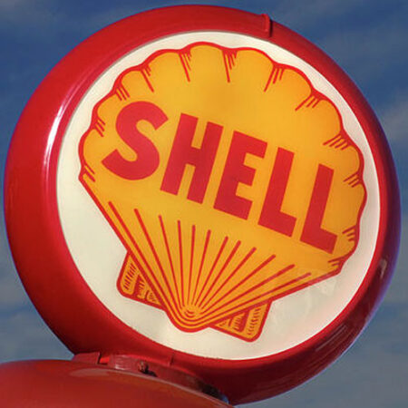 Shell Benzinepomp Bol Glazen Lenzen | Shell