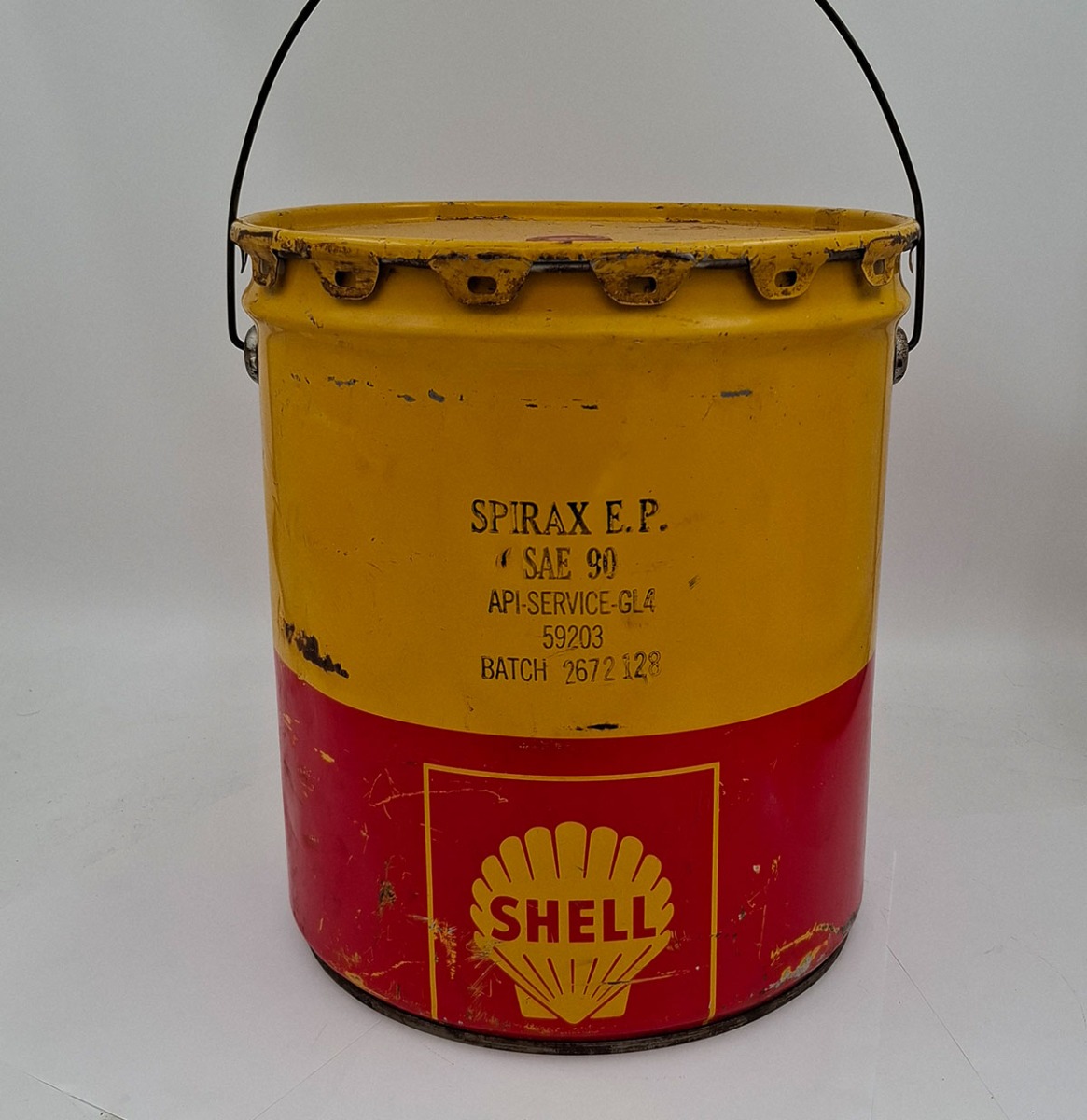 Shell Spirax Olieblik - Origineel | The Dutch Pickers
