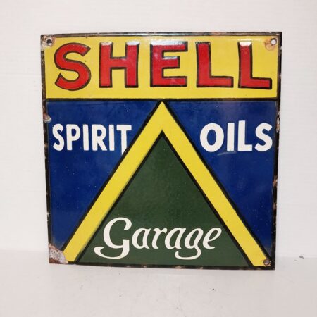 Shell Spirit Oils Emaille Bord 35