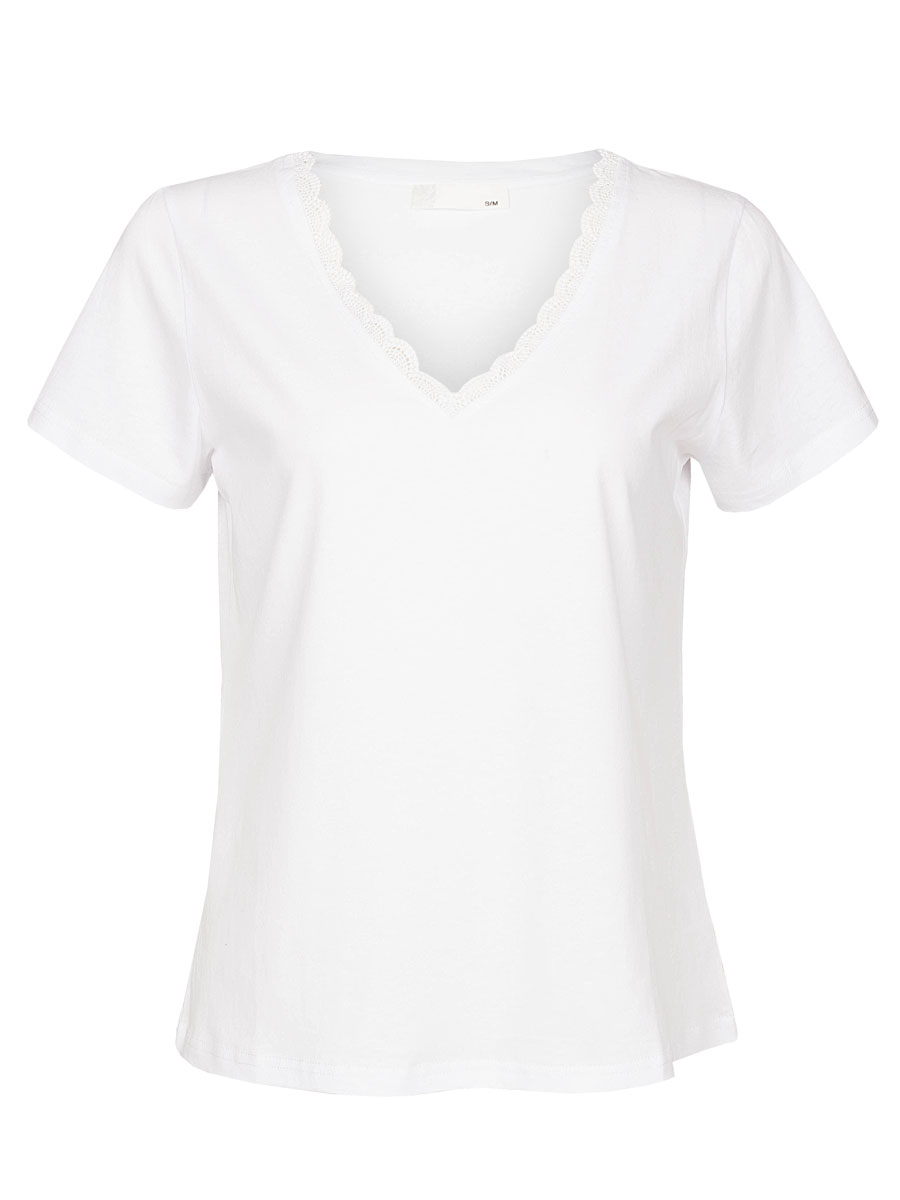 Shirt Amber Wit | Fashionize