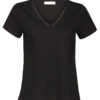Shirt Amber Zwart | Fashionize