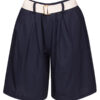Short Katoen Donkerblauw | Fashionize