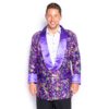 Show Jacket Purple / Multicolor with glitters-M | 46% korting | Tabi's