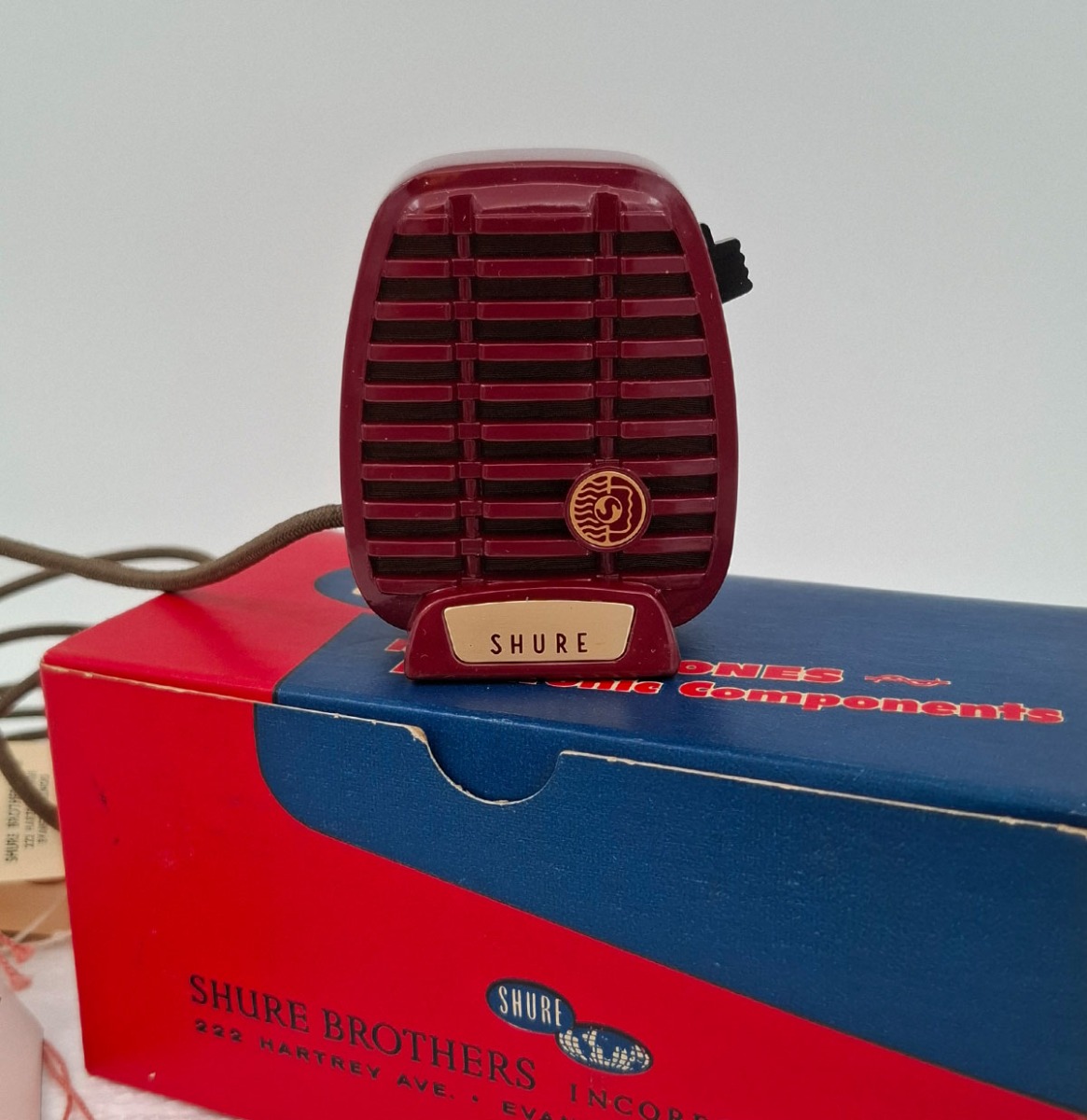 Shure 710s Vintage Microfoon - Met Originele Doos | The Dutch Pickers