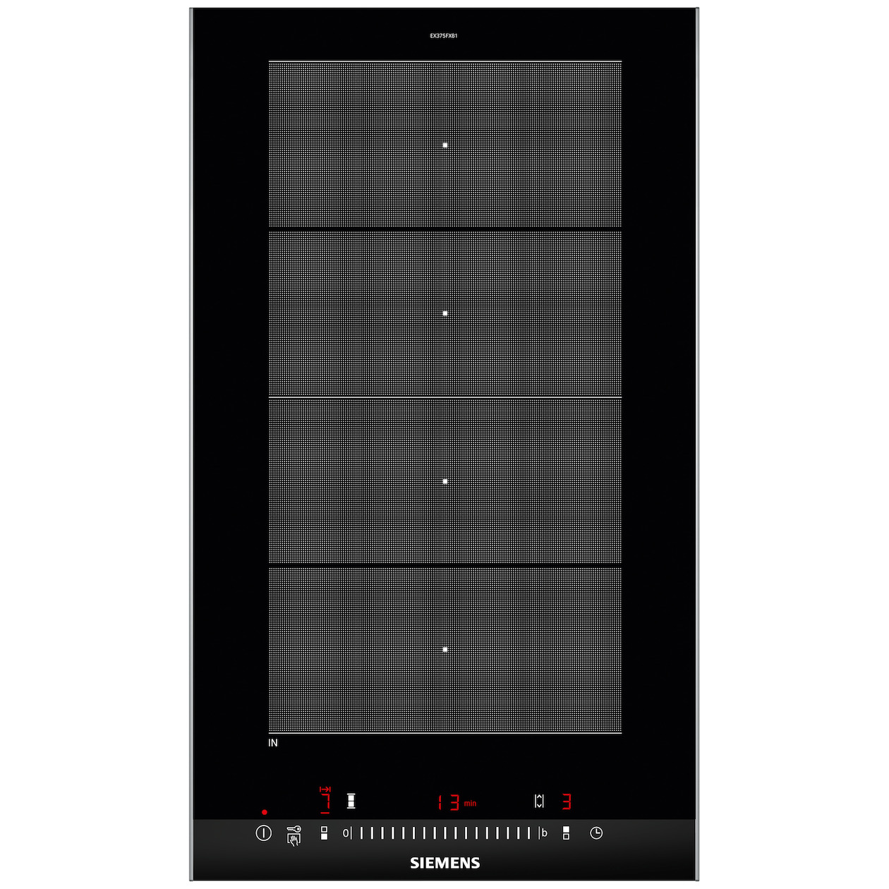 Siemens EX375FXB1E Inductie kookplaat Zwart | Siemens