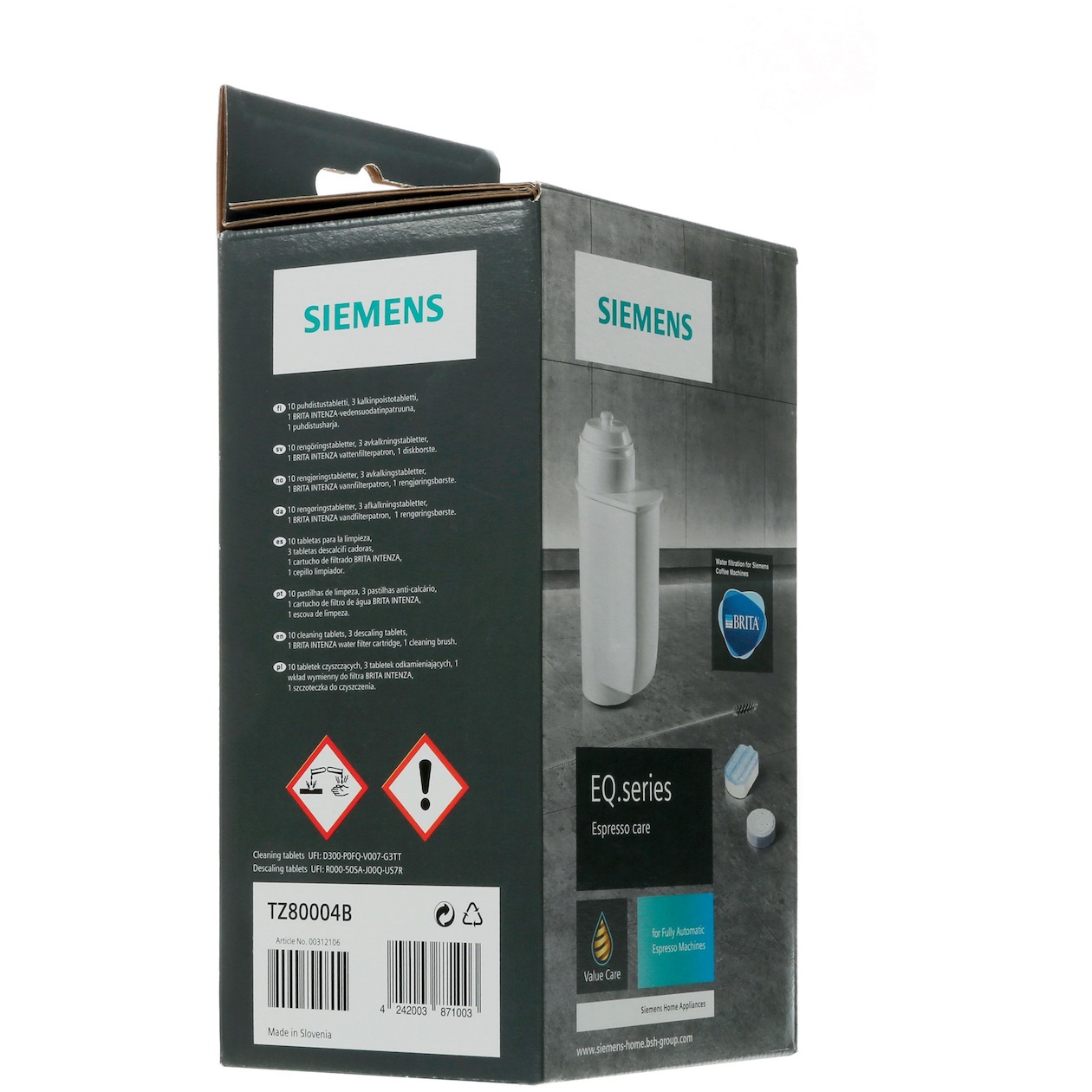 Siemens Onderhoudsset TZ80004A Koffie accessoire Blauw | Siemens