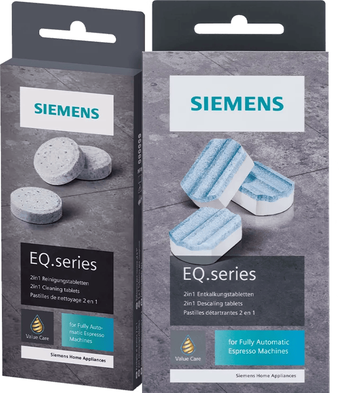 Siemens Ontkalkingstabletten + Reinigingstabletten