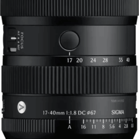 Sigma 17-40mm f/1.8 DC Art Canon RF-mount