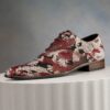 Silent Red Tsunami Lureaux - Handgemaakte Nette Schoenen Voor Heren | Lureaux