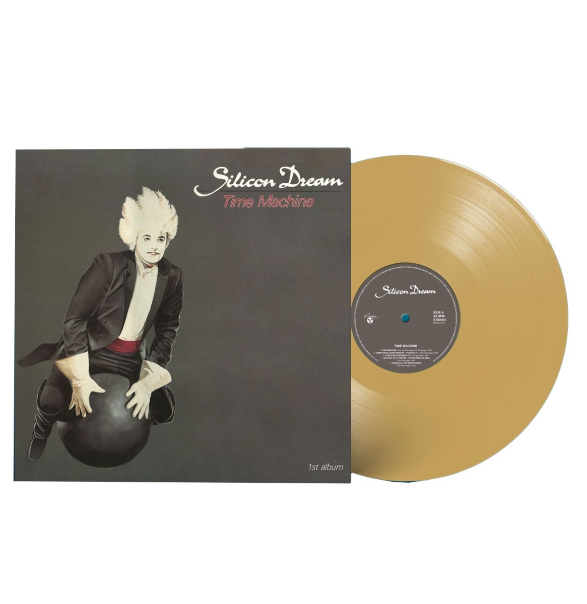 Silicon Dream - Time Machine (Goud Vinyl) - Gelimiteerd (LP) | Maschina Records