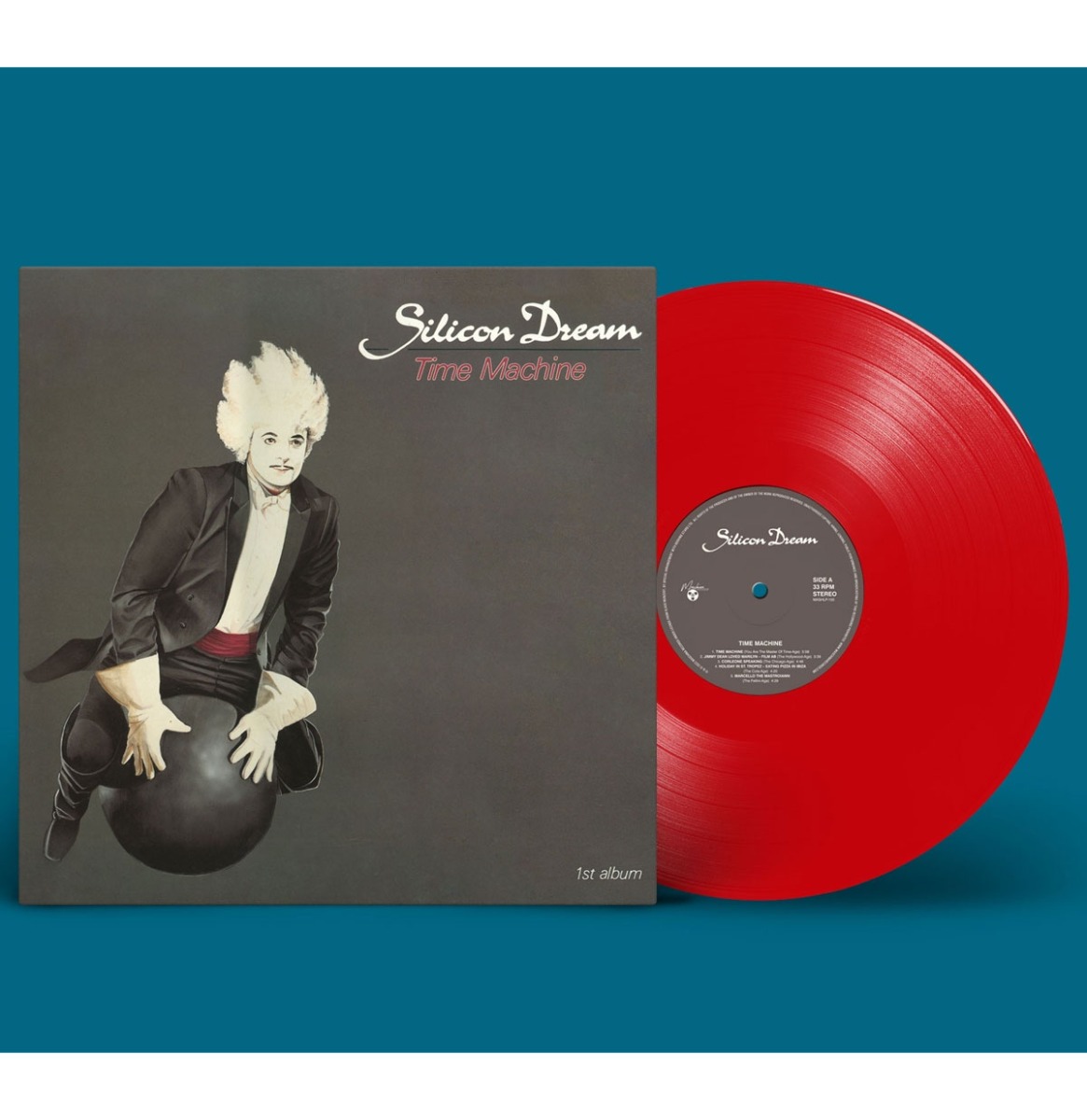 Silicon Dream - Time Machine (Rood Vinyl) - LIMITED (LP) | Maschina Records