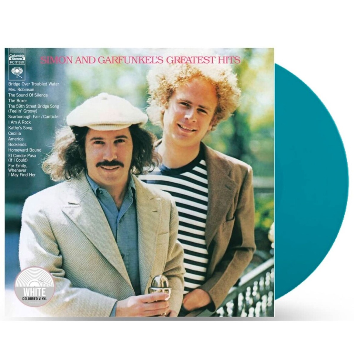 Simon & Garfunkel - Simon And Garfunkel's Greatest Hits (Turquoise Vinyl) (LP) | Fiftiesstore
