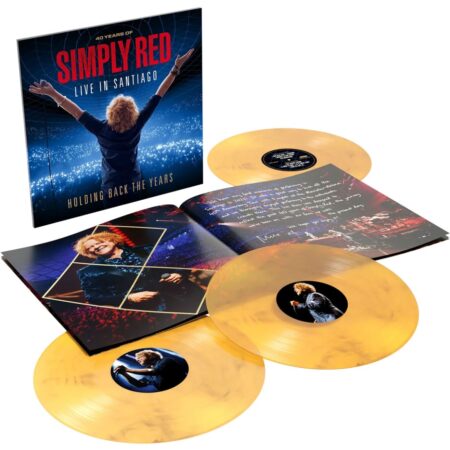 Simply Red - Holding Back the Years: Live in Santiago (Geel Marmer Vinyl) 3 (LP) | Music on Vinyl