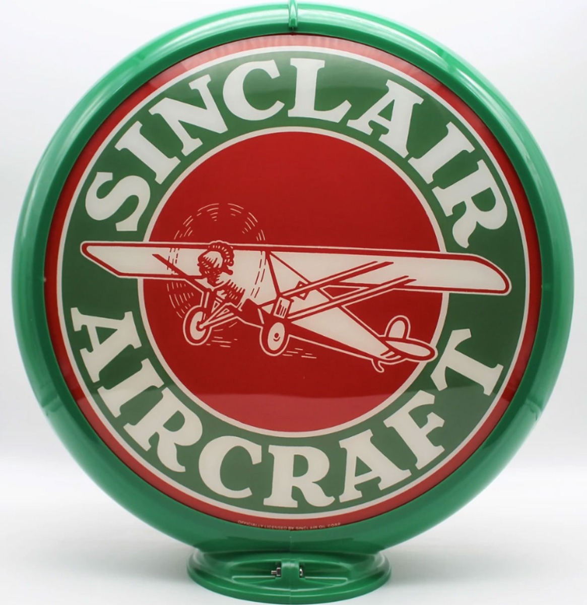 Sinclair Aircraft Benzinepomp Bol | Sinclair