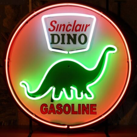Sinclair Dino Gasoline Neon Verlichting 65 cm - Groen