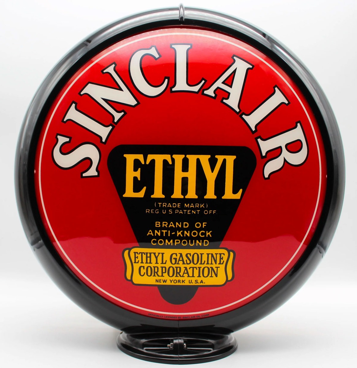 Sinclair Ethyl Benzinepomp Bol - Glazen Lenzen | Sinclair