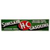 Sinclair H-C Gasoline Stalen Bord met Relief - 79 x 19cm | Sinclair